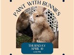 Paint With Bunnies!! - Thursday, April 10, 6:30 pm