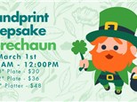 Leprechaun Handprint Keepsake - March 1