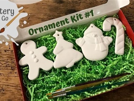 New To Go Kits! Create at home Ornaments