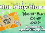 Kids Clay Class! March 2025