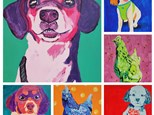 Pop Art Pet Portraits (13 & up) 6/13/24 