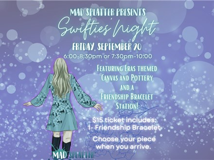 Swifties' Night- September 20th - $15+