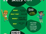  AGES 7-11 SKILLS CAMP - BASEBALL & SOFTBALL