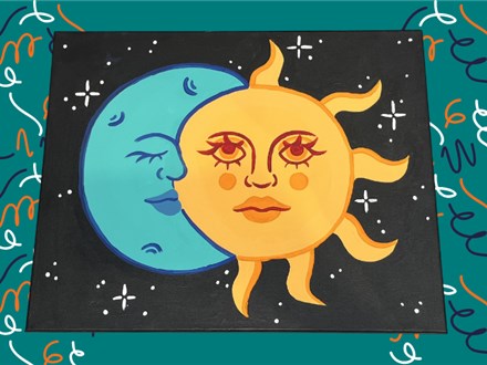 Sun and Moon Canvas - Summer Camp - Jun, 24th 