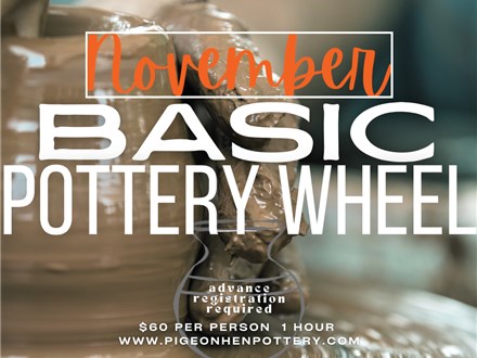 Basic Pottery Wheel November