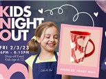 Kids Night Out - Valentine's Heart Mug