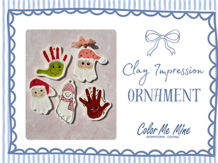 Clay Impression Ornament Appointment