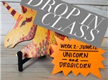 Art Club June Dragicorn/Unicorn Board Art