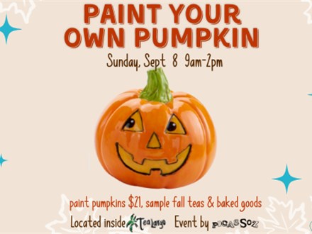 Paint Your Own Pumpkin Event 