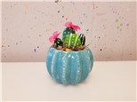 Rock Cactus Planter Class $40