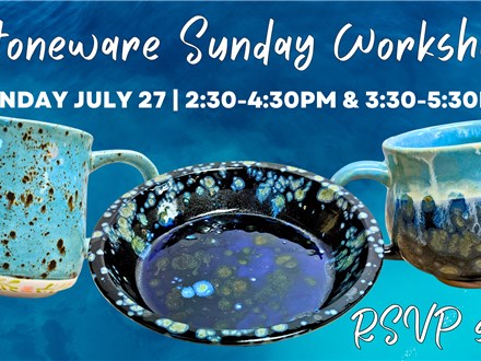 Stoneware Sunday! July 2025 session 2