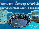 Stoneware Sunday! July 2025 session 2