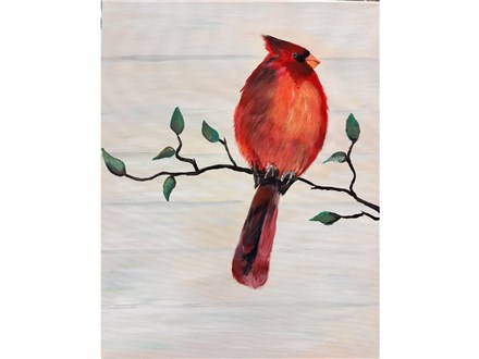 Mt. Washington Adult Winter Cardinal Canvas - Feb 25th