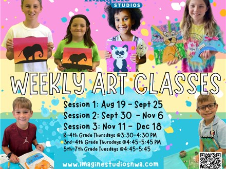 2025 Art Classes for Kids 