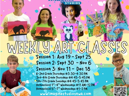 2025 Art Classes for Kids 