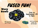 Fused Fun! Wavy Bowls
