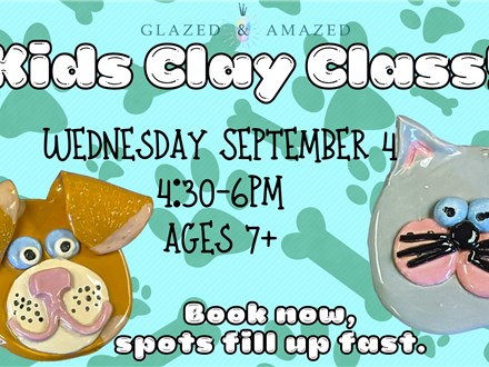 Kids Clay Class! September 2024