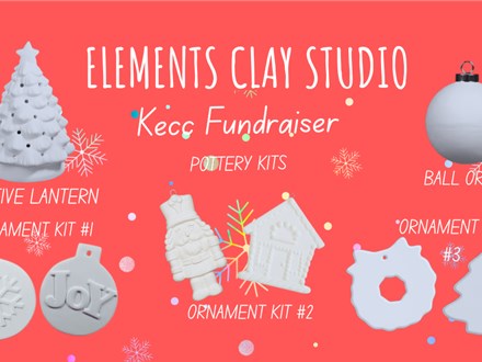 PAINT YOUR OWN POTTERY KITS-RAISE FUNDS FOR KECC