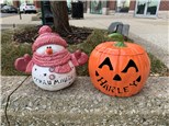 Personalized Light-Up Snowman or Pumpkin