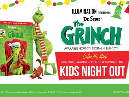 Kids Night Out - "Grinch" Nov & Dec 2024