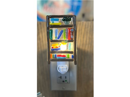 Mt. Washington Glass Fused Bookcase Night Light - Aug 26th