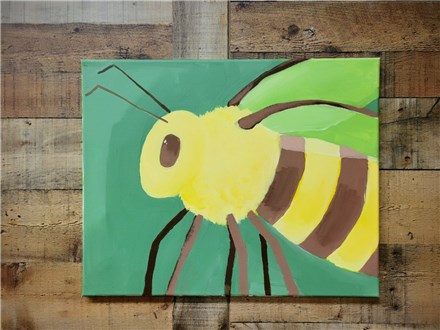 "The Humble Bee" Canvas Class 12 & up 5/21/24