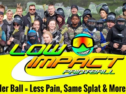 .50 Cal "Low Impact" Paintball Booking