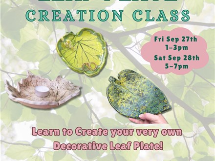 Leaf Plate Creation Class