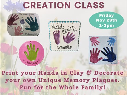 Memory Plaques Creation Class 