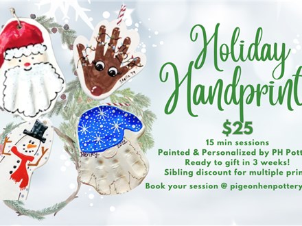 Holiday Handprint Sessions 2024