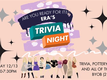 ERA'S TRIVIA AND PAINTING NIGHT - FRIDAY 12/13/24