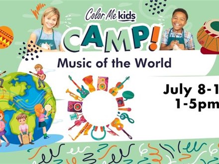 Summer Workshop: July 8 to July11 – Music of the World