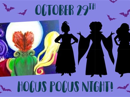 🧙‍♀️✨ Hocus Pocus Night! ✨🧙‍♀️ Oct. 29th - $10