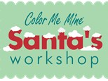 Paint with Santa at Color Me Mine - Airdrie, Alberta