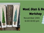 Wood, Glass & Resin Class at TIME TO CLAY