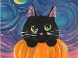 Jack the Cat Canvas Friday October 24th 6:30-8:30pm