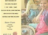 Kids Pottery Wheel Camp