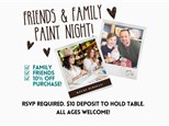 April's Family & Friends Paint Night!