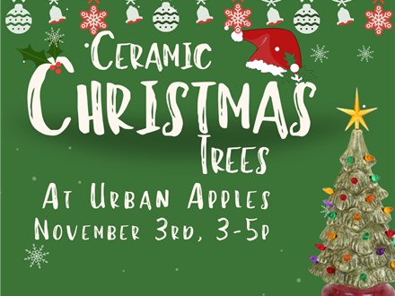 Ceramic Christmas Trees at URBAN APPLES