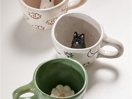 Peekaboo Mug Workshop / October 19th 5-7pm