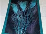 Pottery Class - Peacock Feathers