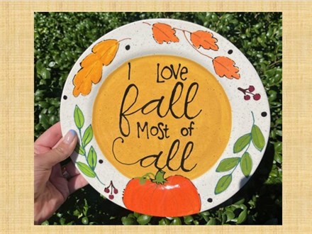 Festive Fall Ceramic Class