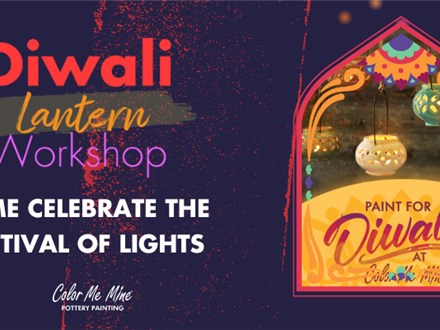 Diwali Lantern Workshop! Sunday, 11/03/24