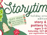 Little's Art & Storytime 12/7 @The Pottery Patch