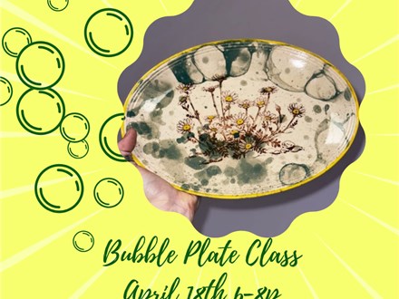 Bubble Plate Class at KILN CREATIONS