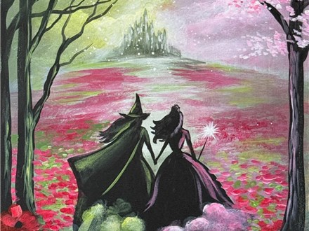 Wayward Witches Canvas Paint and Sip