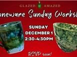 Stoneware Sunday Workshop! December 2024