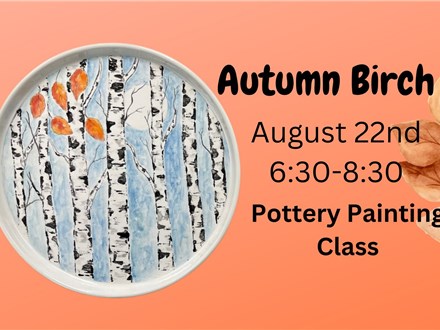 Autumn Birch Class at TIME TO CLAY