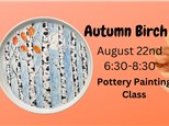 Autumn Birch Class at TIME TO CLAY