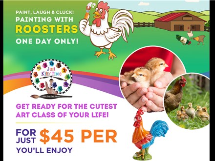 Painting With Roosters!